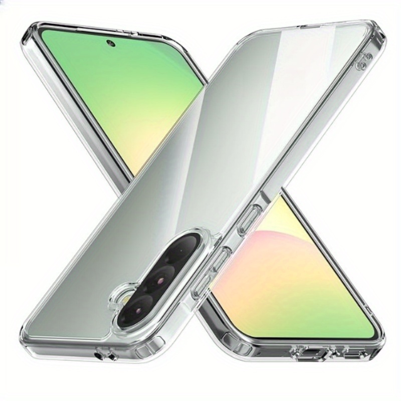 Samsung Galaxy A55 - Transparent TPU Shockproof Protection Phone Case