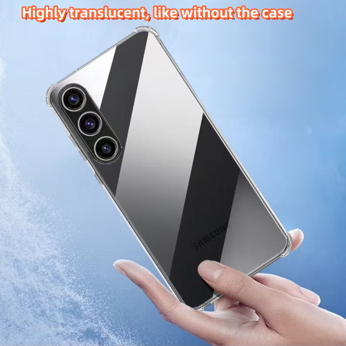 Transparent TPU Shockproof Pro - Samsung Galaxy A55 recension och pris