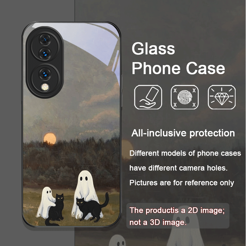 Cute Cartoon Black Cat Ghost P - Huawei Nova 12 recension och pris