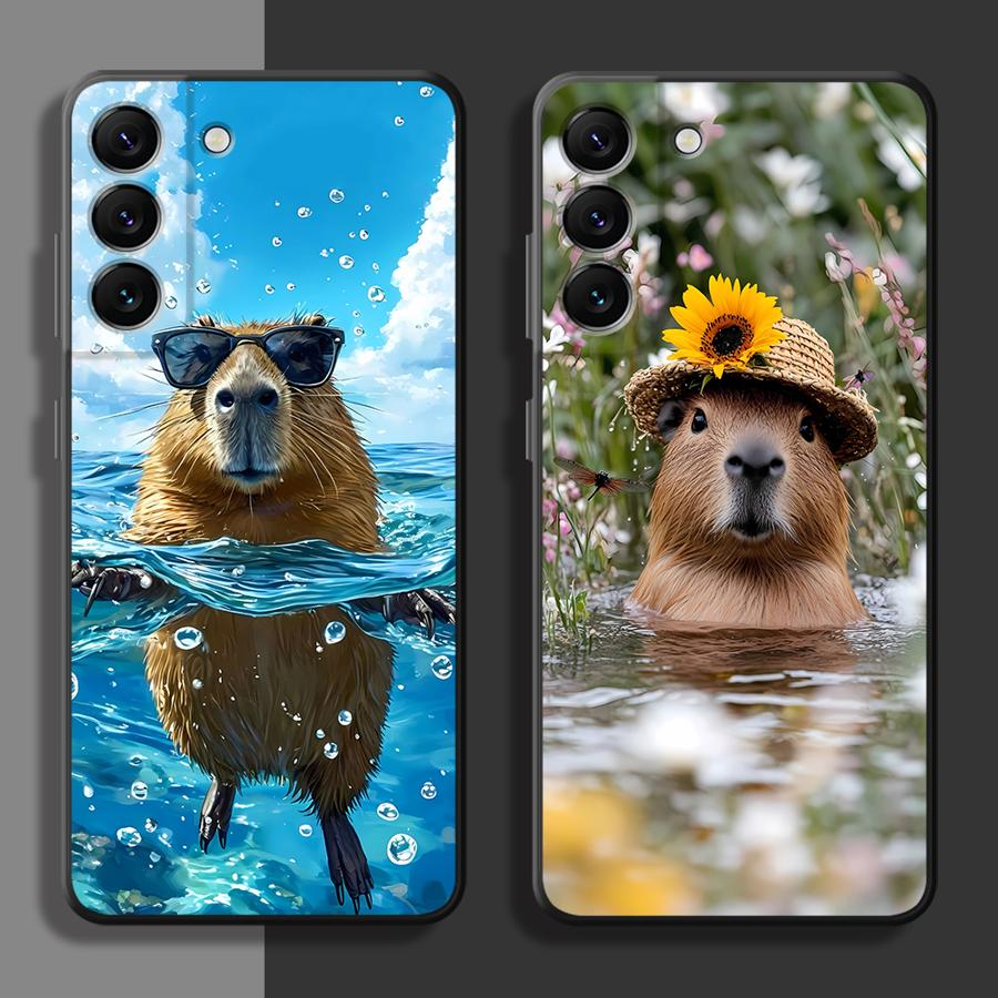 Vacation Capybara Case for Sam - Samsung Galaxy A55 recension och pris