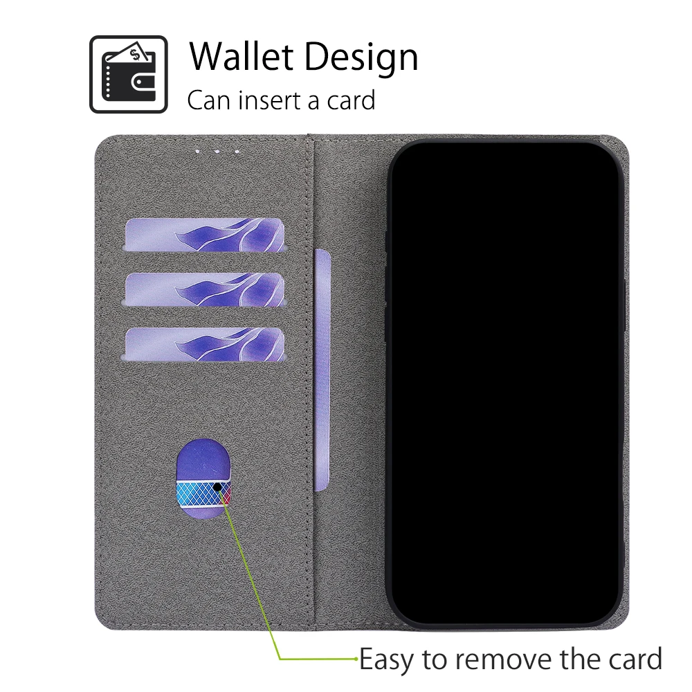 Painted Magnetic Flip Leather  - Samsung Galaxy S24 recension och pris