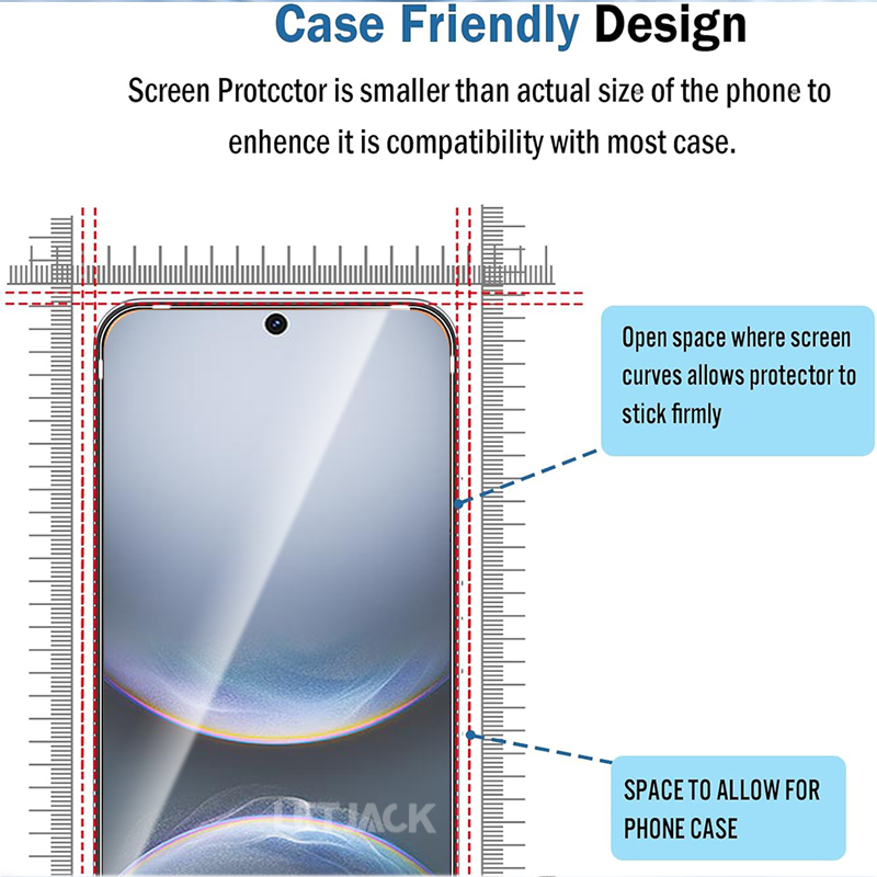 2-4Piece Protective Glass for  - Huawei Nova 12 recension och pris