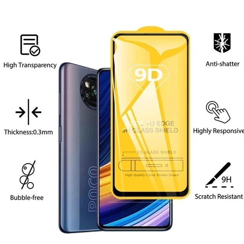 3Pcs 9D Full Cover Screen Prot - Realme Gt 6 recension och pris