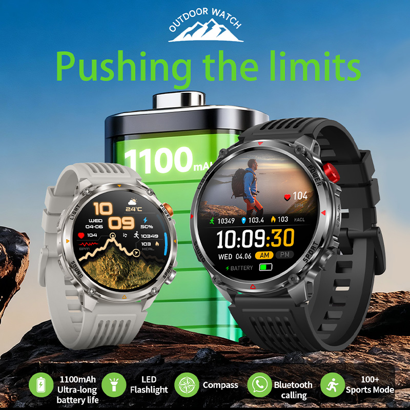 Wireless Calling Smart Watch I - Breath Rate Monitor recension och pris