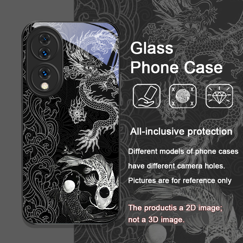 Aesthetic Cool Black Dragon Pr - Huawei Nova 12 recension och pris
