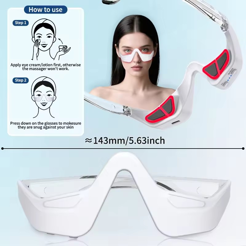 Under Eye Red Light Therapy De - Light Therapy Glasses recension och pris