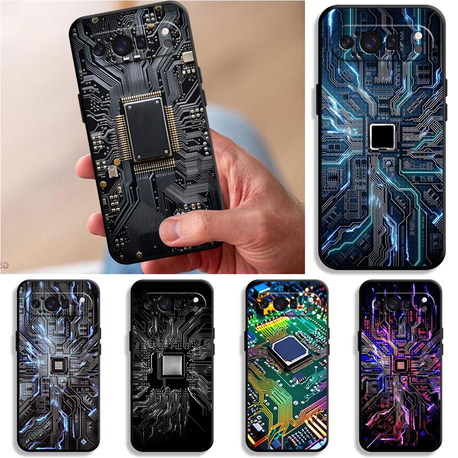 Retro Circuit Board Funda Phon - Google Pixel 8A recension och pris